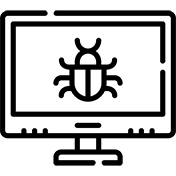 Virus Removal and Scanning Icon
